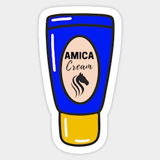 AMICA Cream Sticker